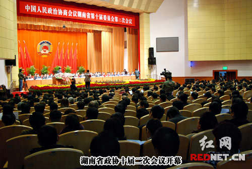 绿之韵集团董事长胡国安出席政协湖南省十届二次会议