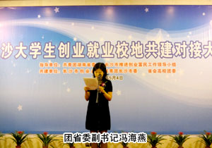 绿之韵集团积极参与长沙大学生创业就业校地共建对接活动