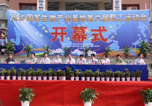 绿之韵集团夺冠长沙国家生物产业基地第六届职工运动会