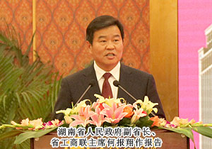 绿之韵集团胡国安董事长受邀出席2012湖南工商界迎春酒会
